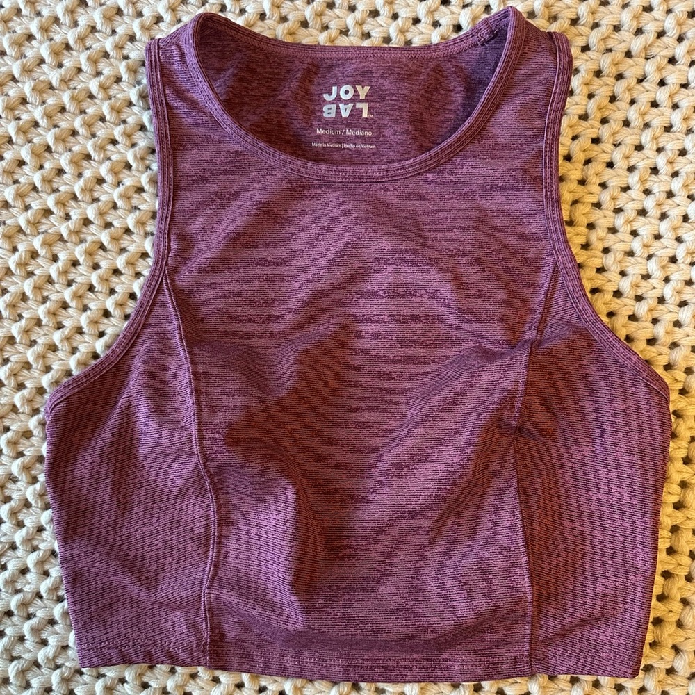 Joylab longline high neck bra/tank